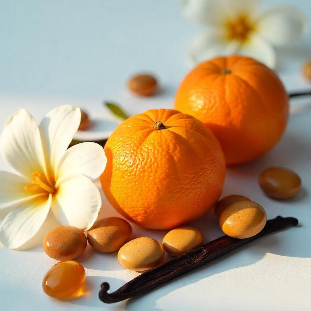 Azahar, neroli y rosa, notas olfativas del perfume equivalente divain.295 para hombre