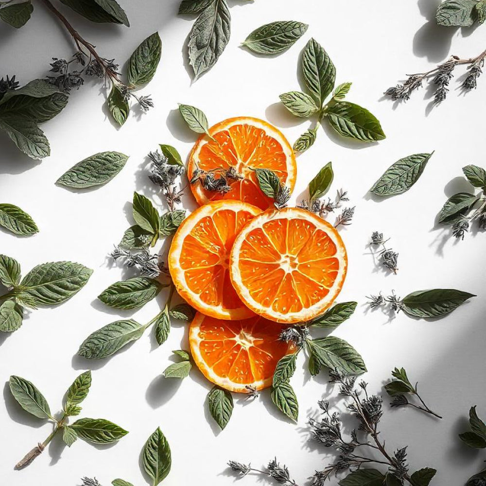 Notas olfativas naranja y vetiver | Perfume de hombre divain.316 | divain Parfums