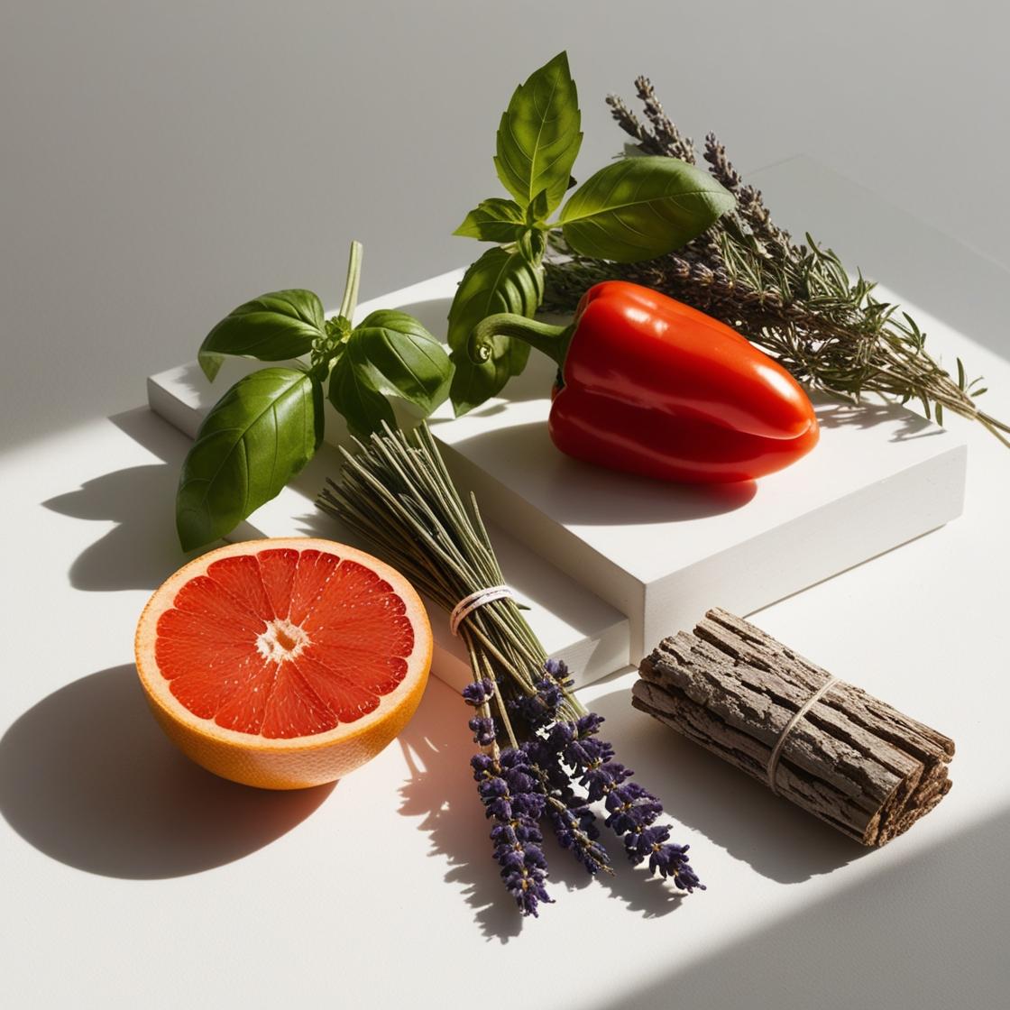 Notas olfativas agua y lavanda | Perfume de hombre divain.329 | divain Parfums