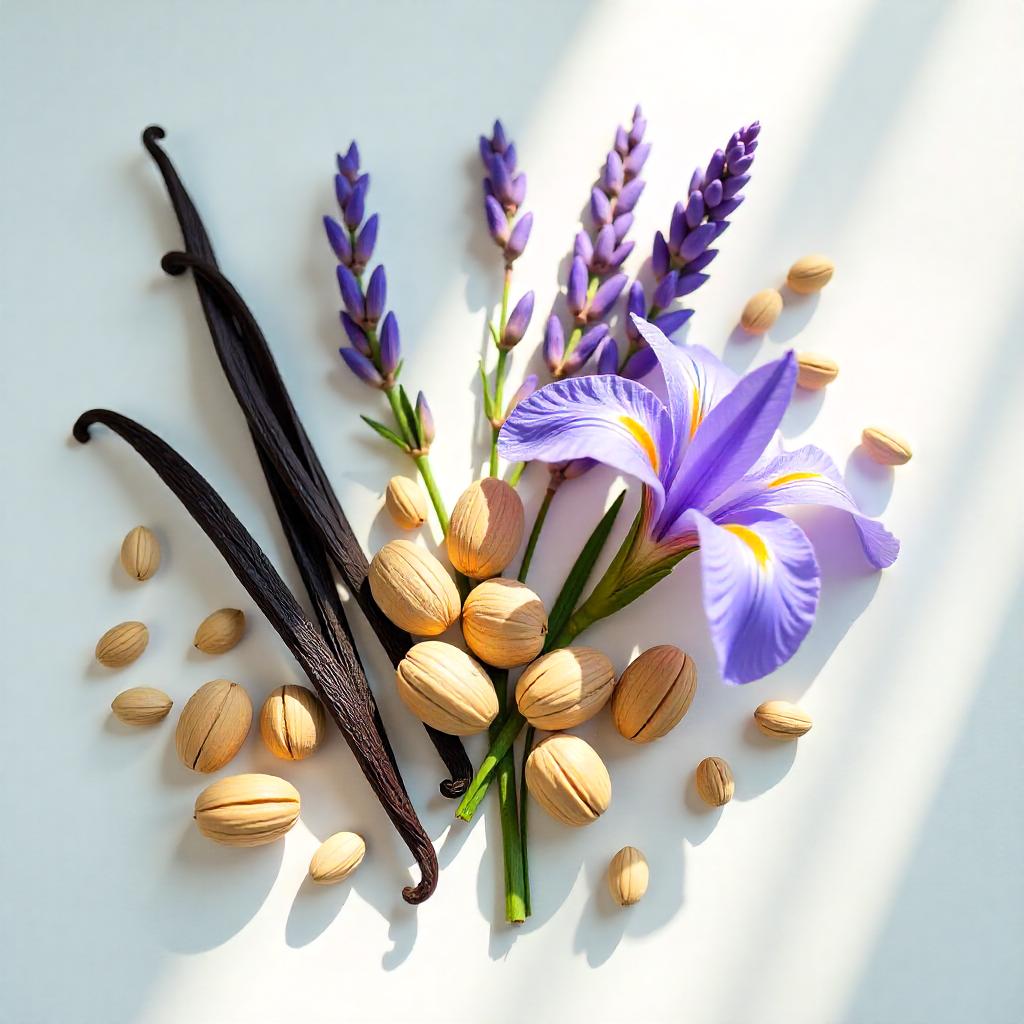 Iris y lavanda, notas olfativas del perfume equivalente divain.333 para hombre