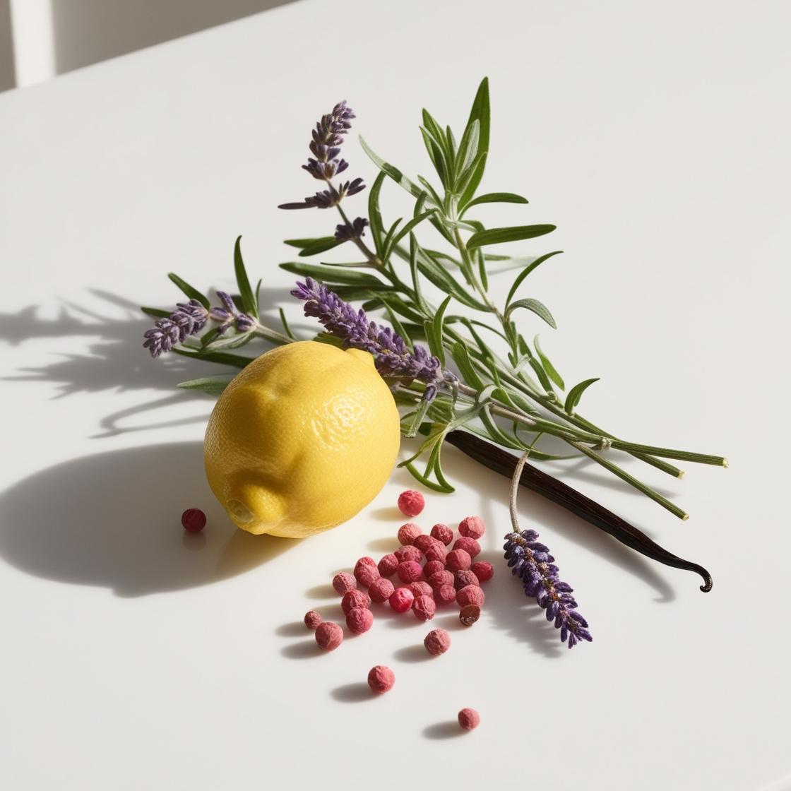Haba tonka, incienso y lavanda, notas olfativas del perfume equivalente divain.349 para hombre