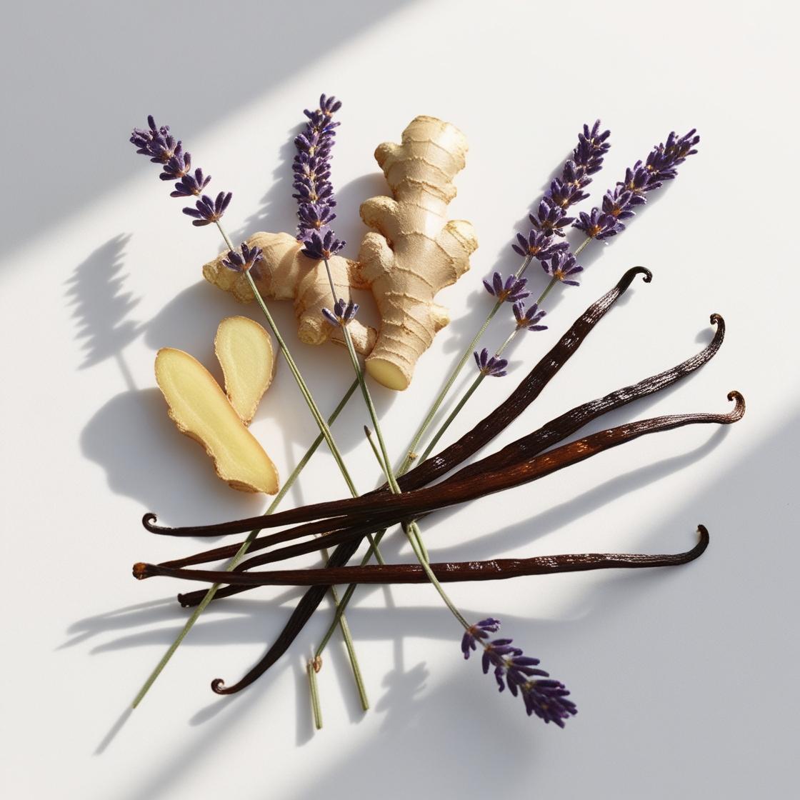 Notas olfativas haba tonka, lavanda y manzana | Perfume divain.377 | divain Parfums