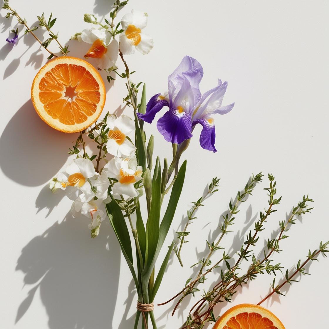 Azahar, cuero e incienso, notas olfativas del perfume equivalente divain.512 para mujer