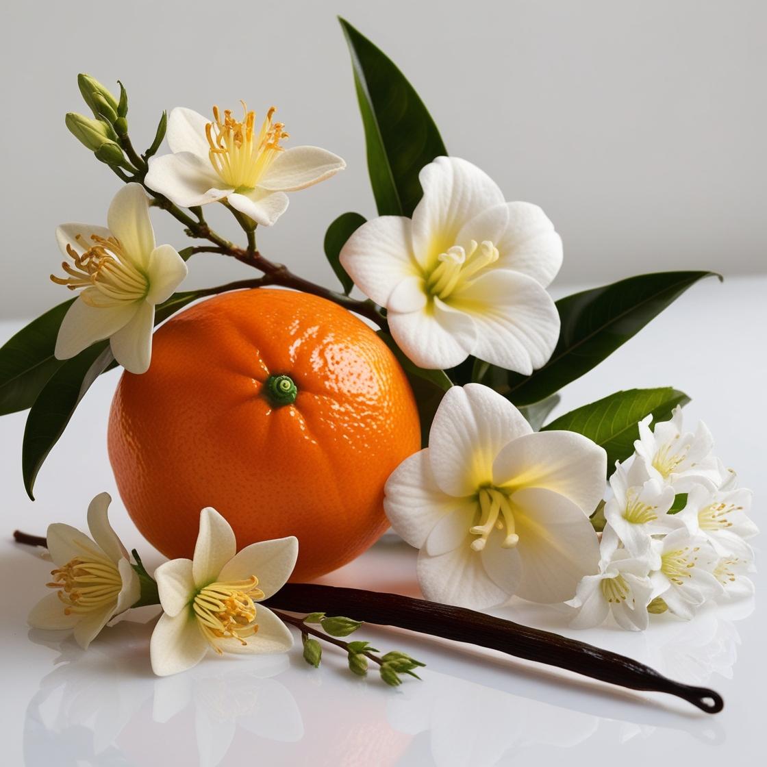 Caramelo, dulce y gardenia, notas olfativas del perfume equivalente divain.538 para mujer