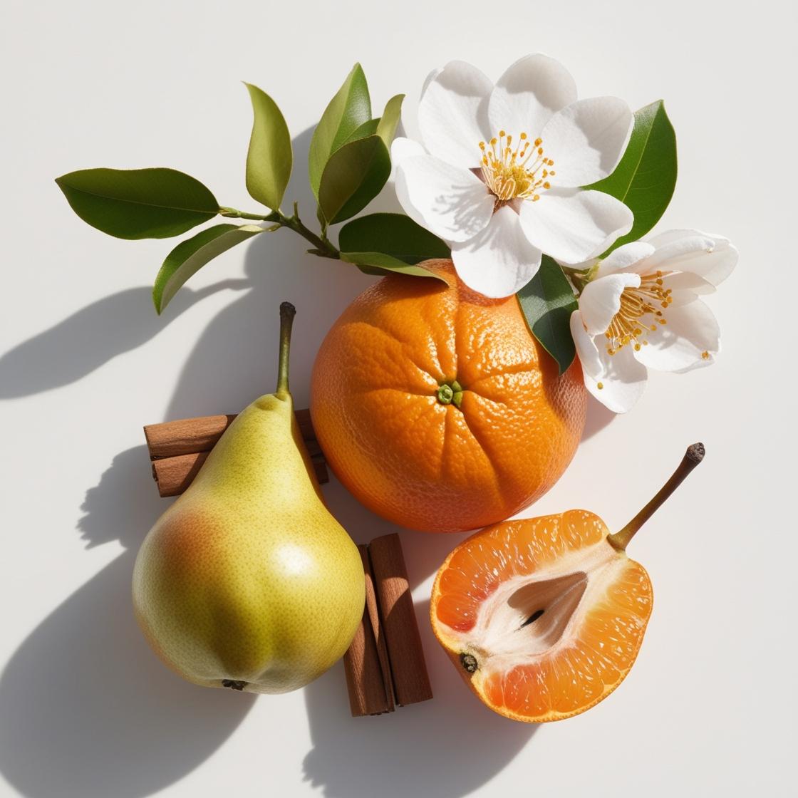 Azahar, bergamot a bourbon, vonné tóny parfému ekvivalentu divain.570 pro ženy