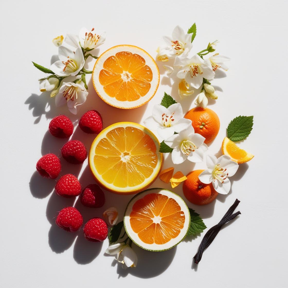Orange blossom, bergamot, and caramel, olfactory notes of the divain.578 equivalent fragrance for women