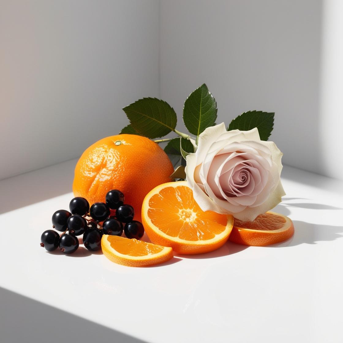 Bergamot and rose, olfactory notes of the divain.605 equivalent fragrance for women