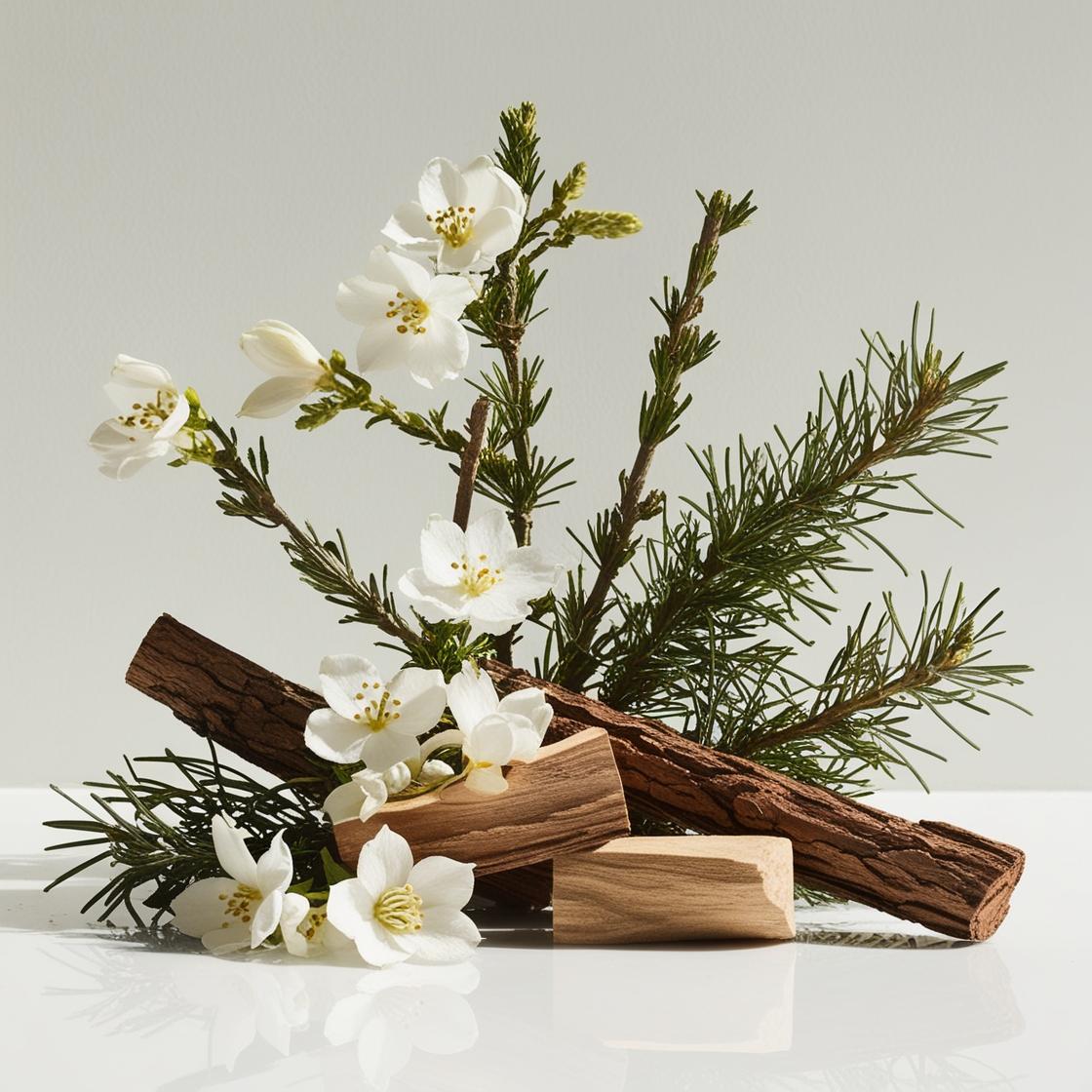 Canyella, oud i rosa, notes olfactives del perfum equivalent divain.629 per a dona