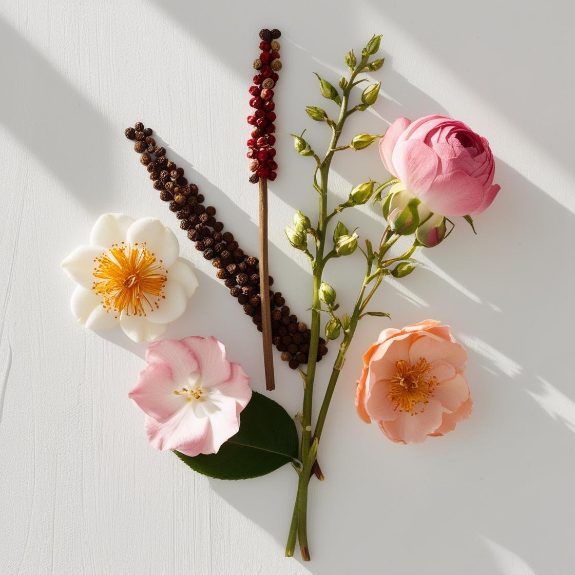 Orange blossom, jasmine, and tuberose, olfactory notes of the equivalent divain.652 fragrance.