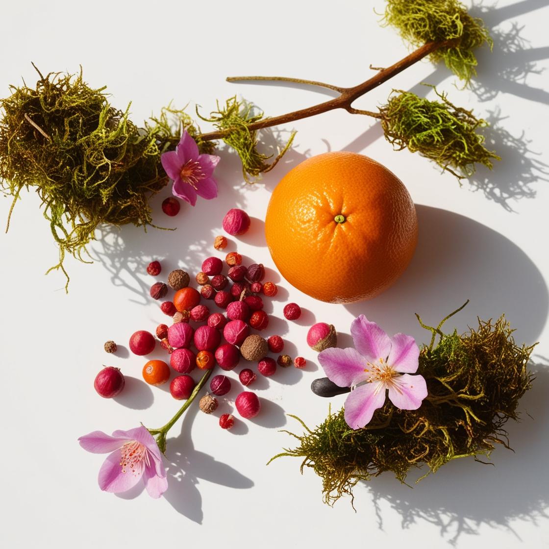 Orange, rose, and vetiver, olfactory notes of the divain.657 equivalent fragrance for women