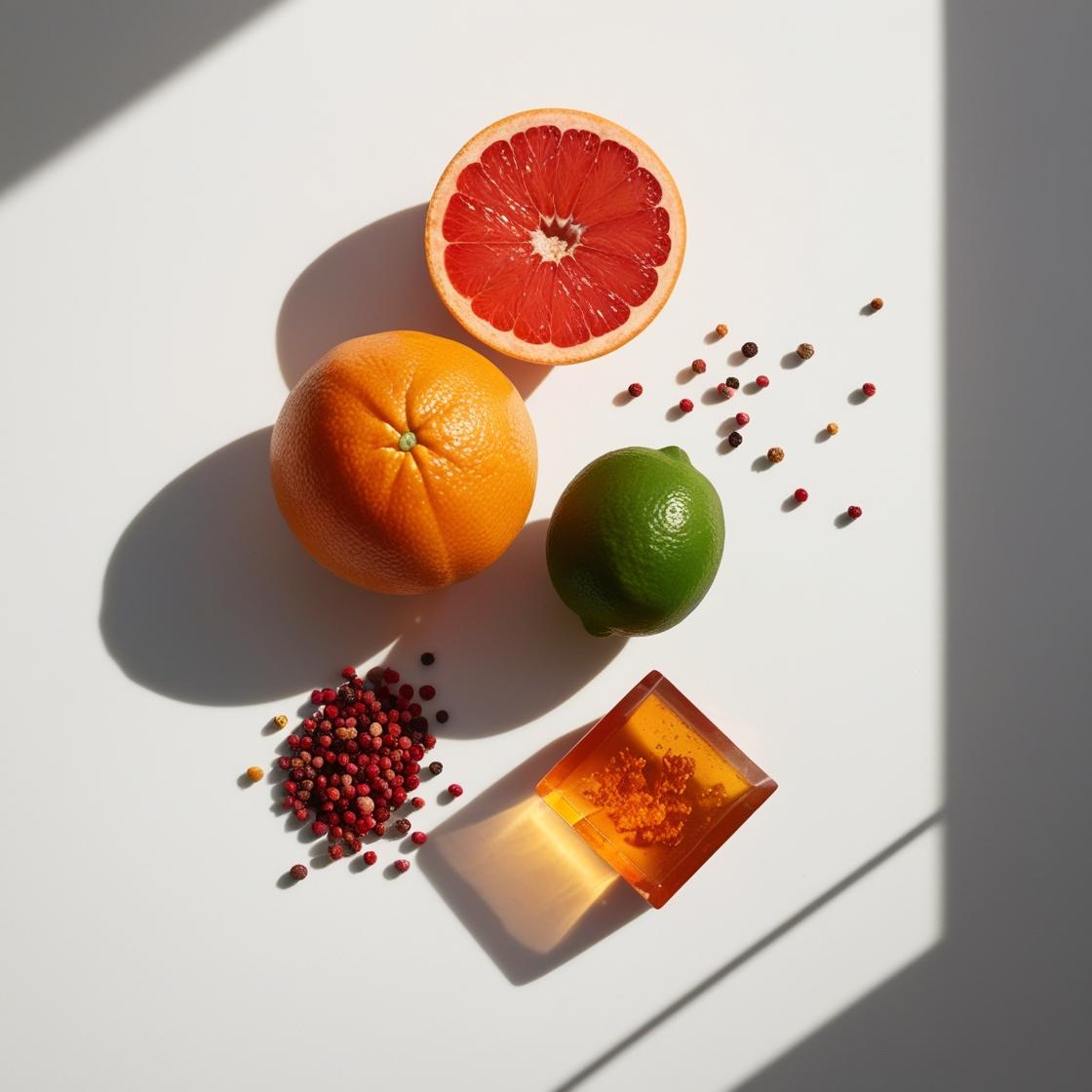Amber, bergamot, and rose, olfactory notes of the divain.664 equivalent fragrance.