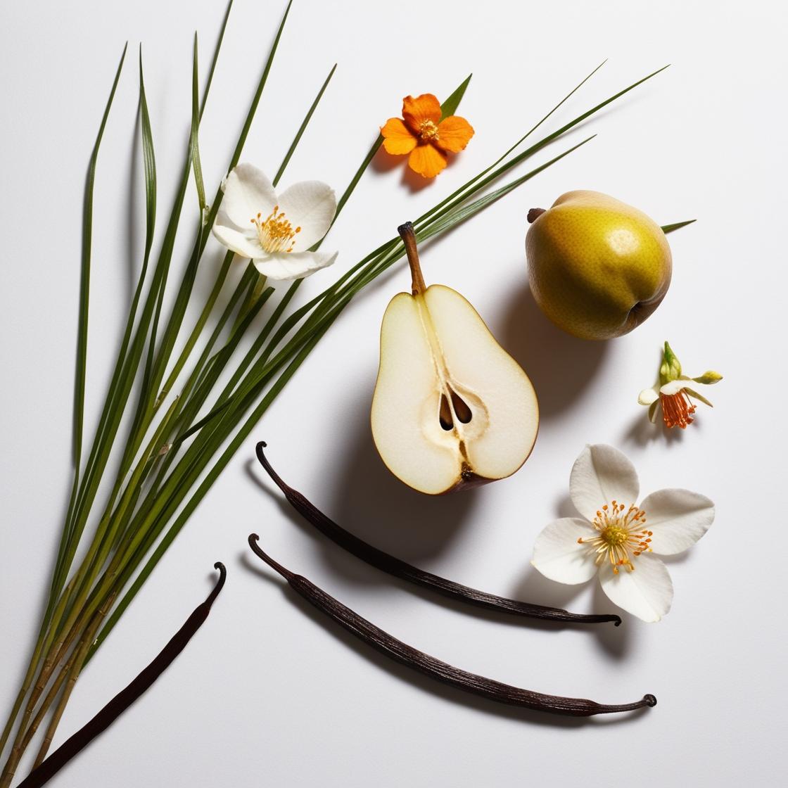 Azahar, naranja y neroli, notas olfativas del perfume equivalente divain.749 para mujer