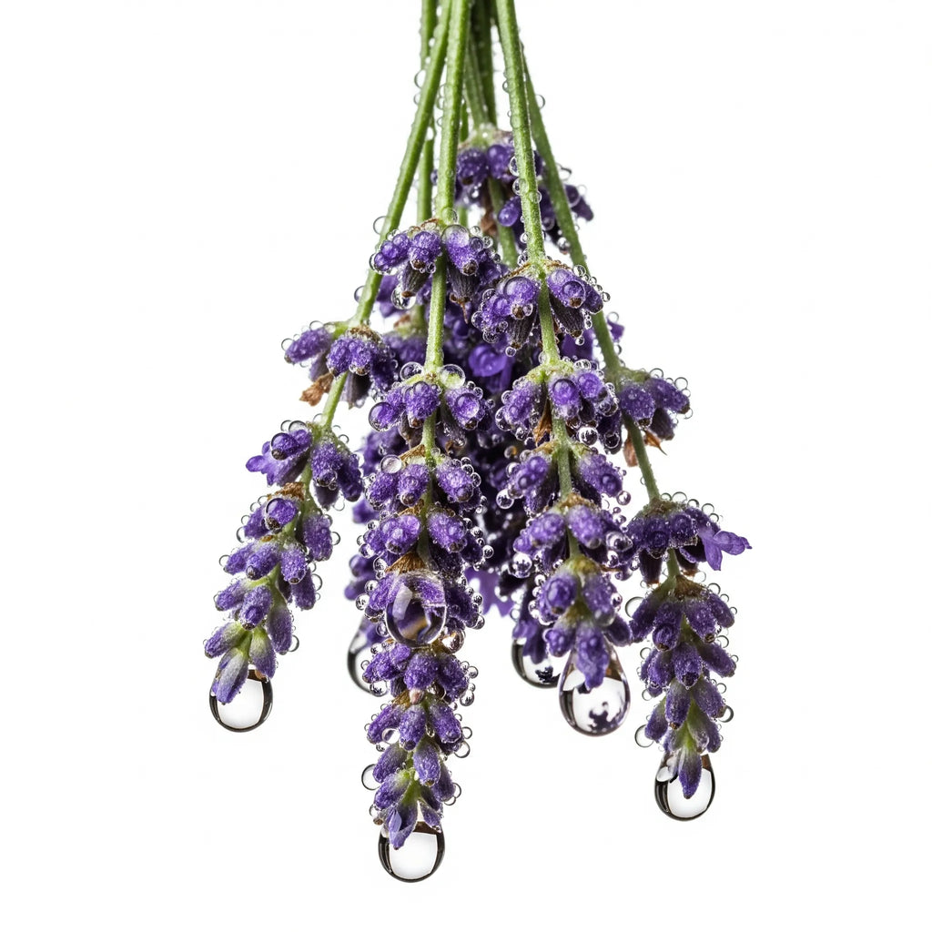 Notas olfativas del perfume de lavanda.