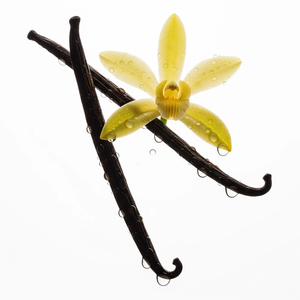 Notas olfativas del perfume de vainilla.