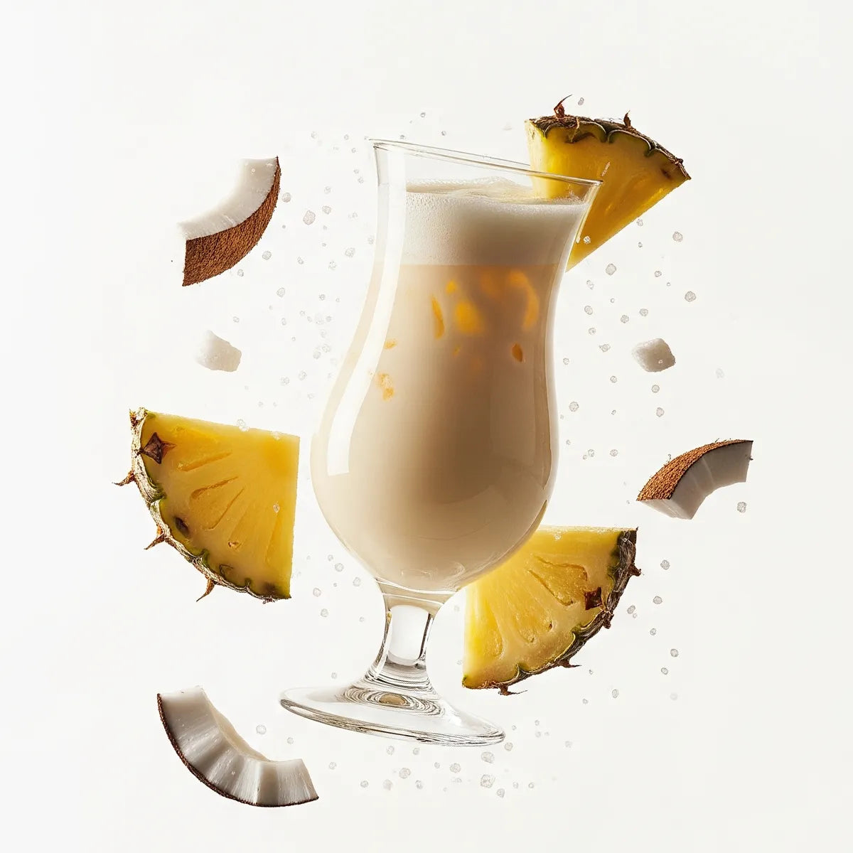 Notas olfativas del perfume con piña.