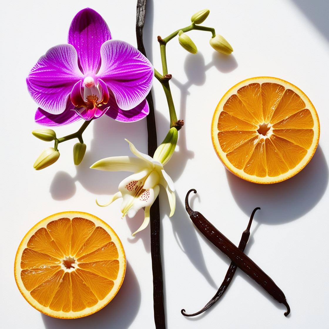Notas olfativas orquidea y vainilla | Perfume de mujer divain.836 | divain Parfums
