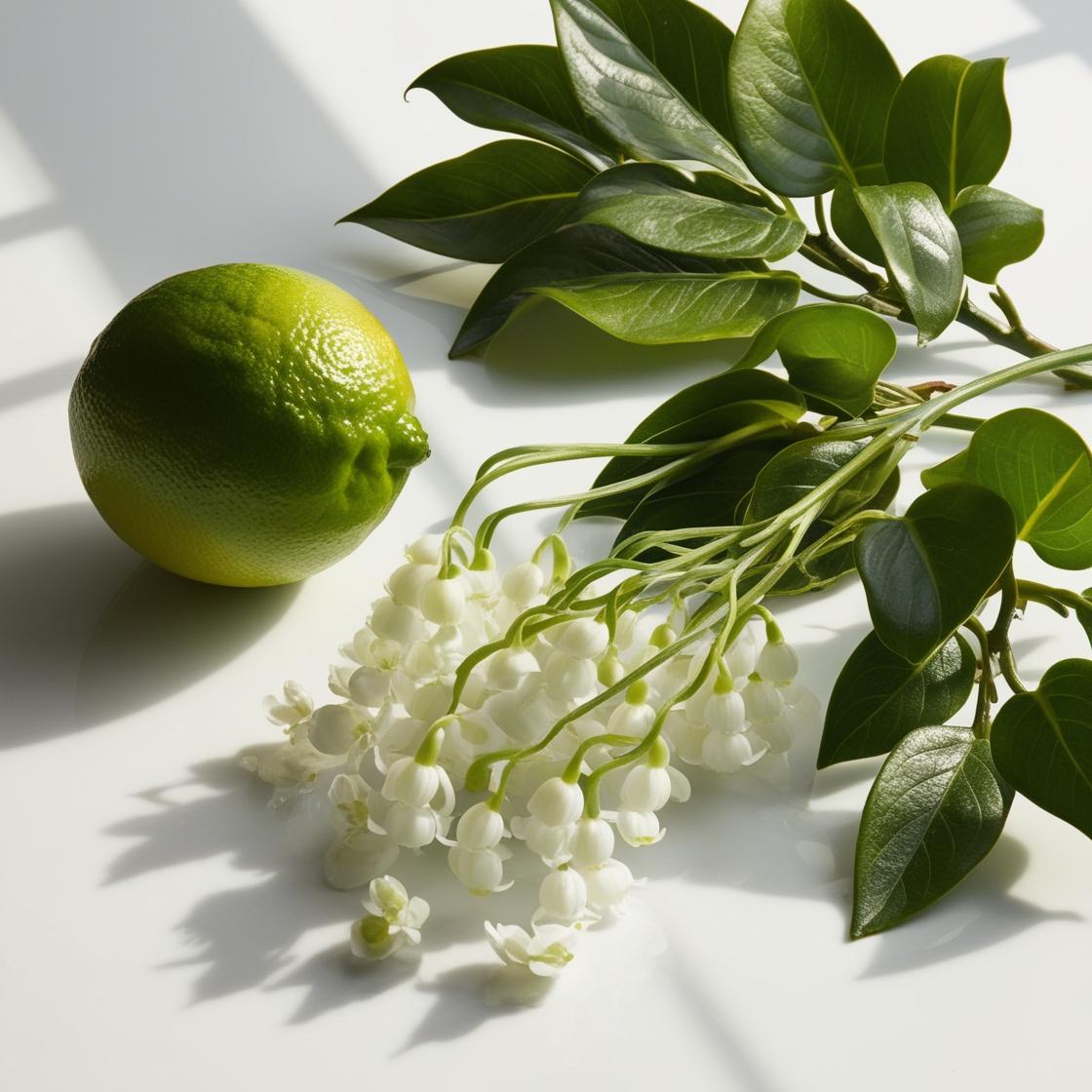 Notas olfativas almizcle blanco, azahar y bergamota | Perfume de mujer divain.879 | divain Parfums