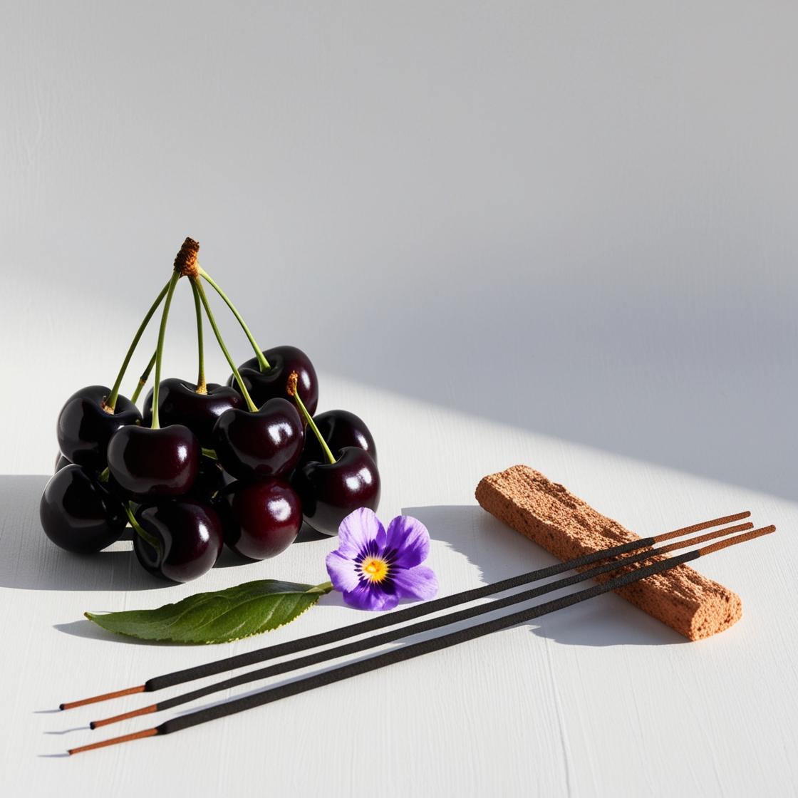 Notas olfativas cereza, dulce e incienso | Perfume de mujer divain.898 | divain Parfums