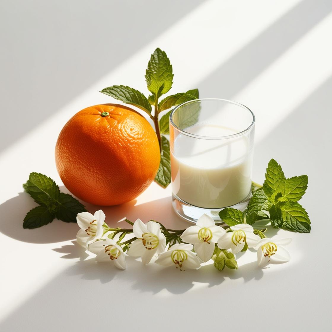 Notas olfativas azahar, naranja y violeta | Perfume divain.901 | divain Parfums