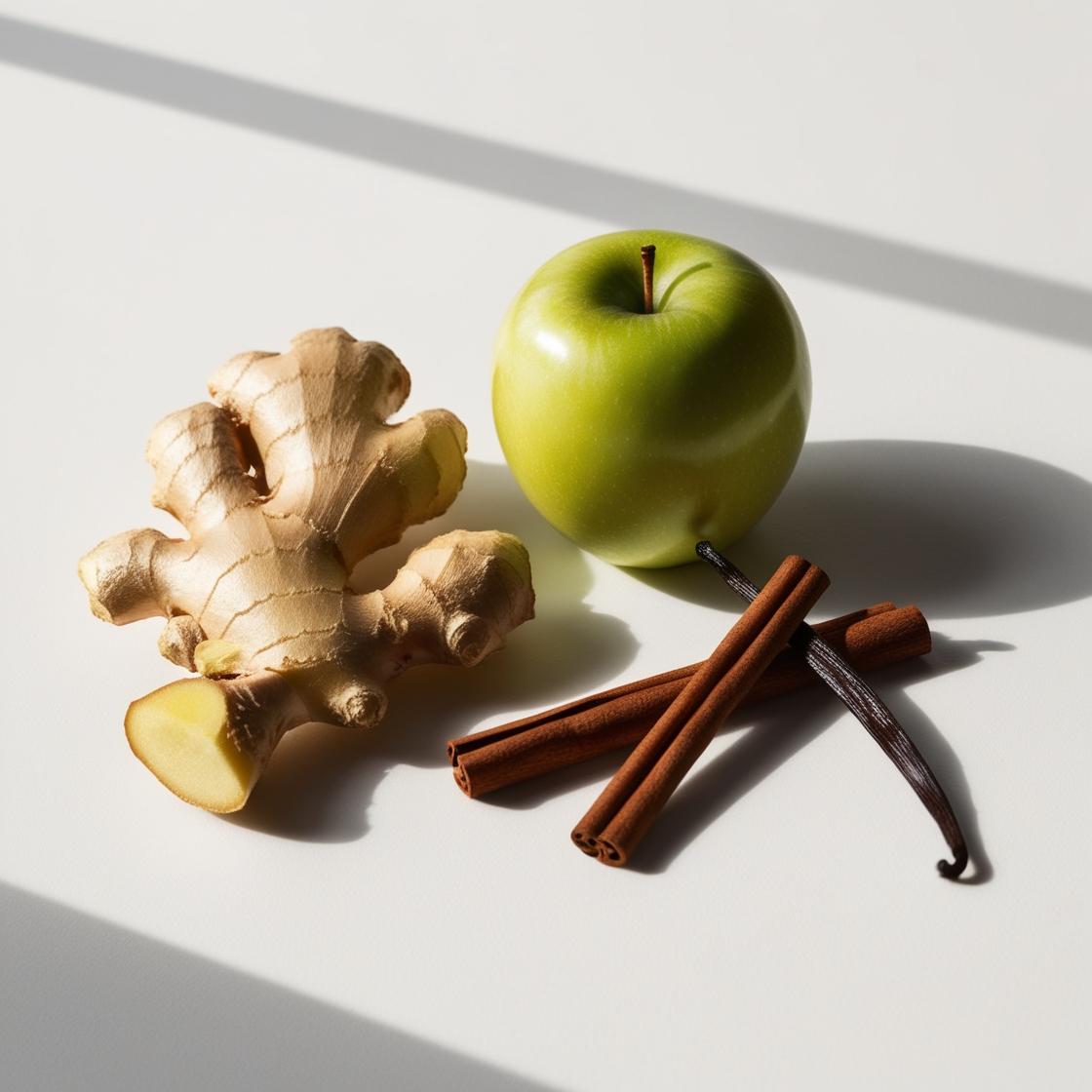 Notas olfativas bergamota, canela y manzana | Perfume divain.949 | divain Parfums